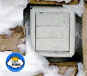 Frozen Clothes Dryer Vents