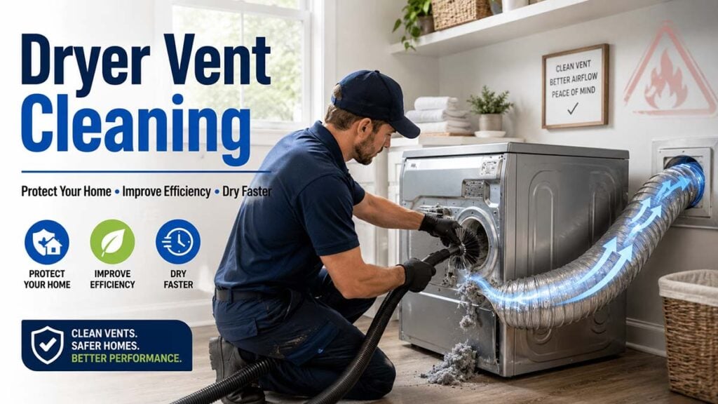 Dryer Vent Cleaning in Northern Illinois