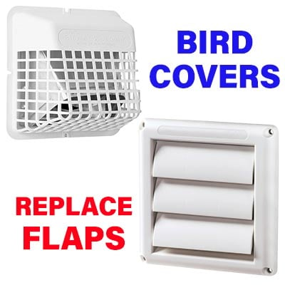 Replace Louvered Vent Flaps